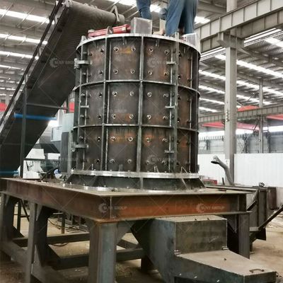 Machine de concassage de déchets d'acier avec conception de concassage à marteau vertical et poids unitaire de 40 kg