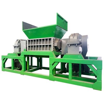Avantage Lames personnalisables Vidéo sortie-inspection fournie machine de recyclage des déchets