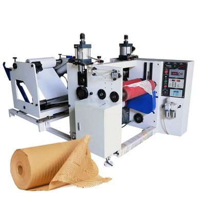 Machine automatique de fabrication de noyaux de nid d'abeille de papier pour déchiqueter du papier et d'autres matériaux