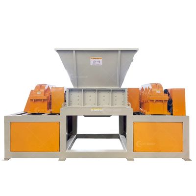 Déchiqueteuse à double arbre de 15000 W de haute puissance pour les déchets ménagers avec lames 9CrSi/D2/SKD-11
