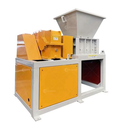 Décheteuse de déchets multifonctionnelle, concasseuse en plastique de 30 à 50 kg, mini machine à déchiqueter à double arbre