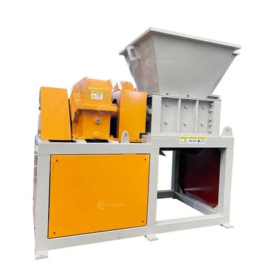 Décheteuse de déchets multifonctionnelle, concasseuse en plastique de 30 à 50 kg, mini machine à déchiqueter à double arbre